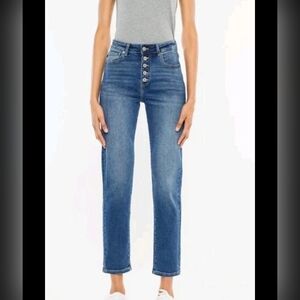 🚨KanCan Blowout Sale!$! KanCan Imogene High Rise Mom Jeans Size 3/25